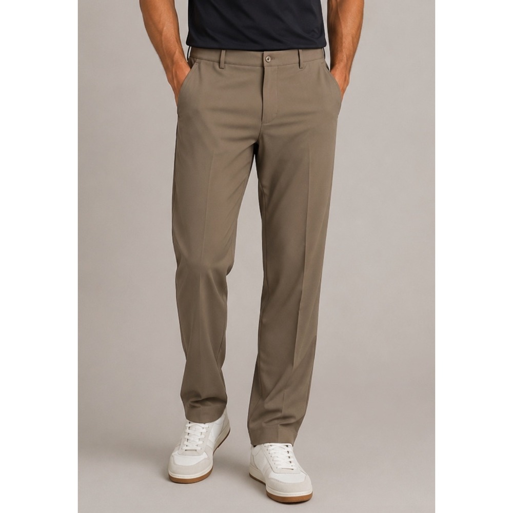 NEW Nike Team Coaches Performance Chino Pants Stone Tan Mens 38 Fit Dry Unheeded